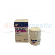 Cabaser (stealth), 1 bottle, 20 tabs, 1 mg/tab..